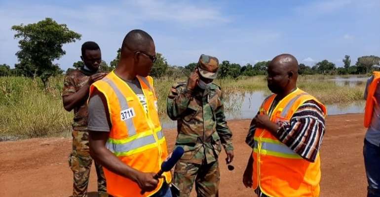Savannah Region: Soldiers deployed to Daboya to assist in flood management