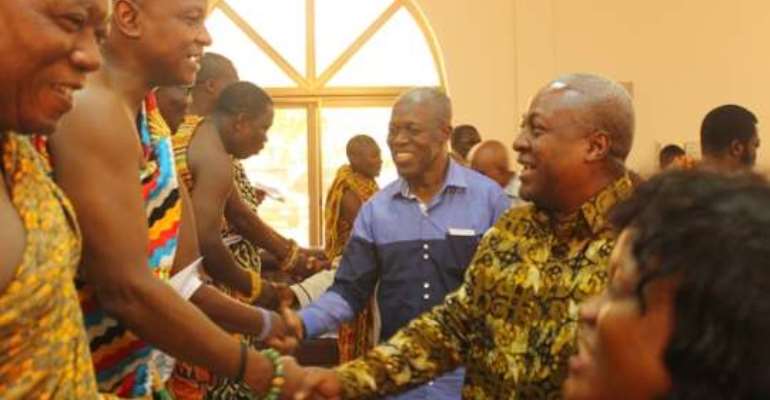 We will asphalt Ho township roads this year - President Mahama