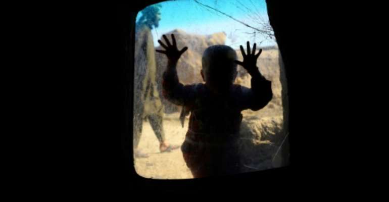 A UNHCR report showed 16.2 million people were freshly displaced last year, equating to some 44,500 people being pushed out of their homes every day -- or one person every two seconds. By HOSHANG HASHIMI (AFP/File)