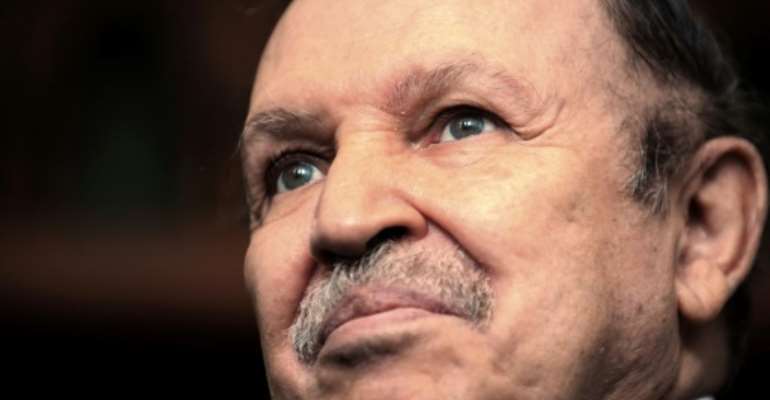 Abdelaziz Bouteflika, shown here in 2009, helped foster peace in Algeria after a decade-long civil war in the 1990s. By FAYEZ NURELDINE (AFP/File)