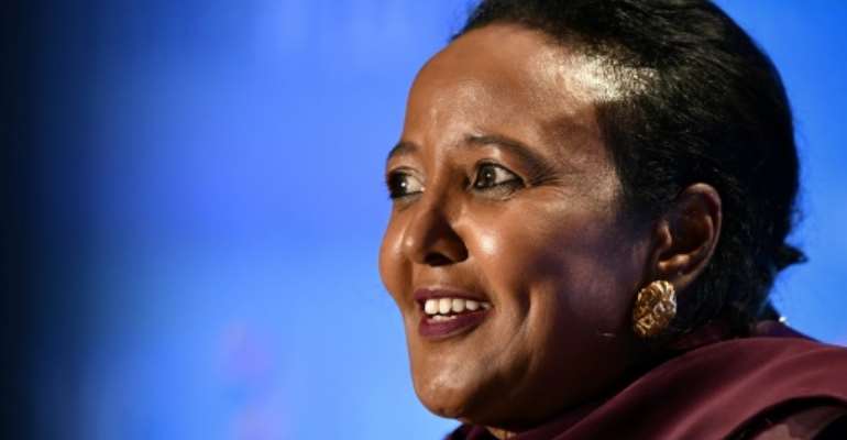 Amina Mohamed, a former WTO General Council chair, is up against seven other candidates -- two of them women. By Fabrice COFFRINI (AFP/File)