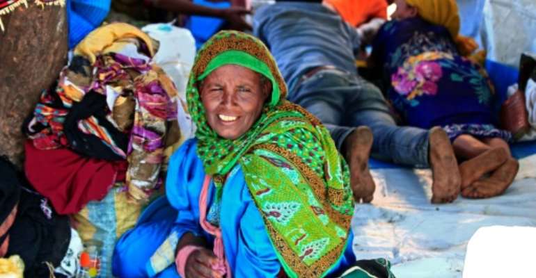 Around 25,000 Ethiopians fleeing conflict in the Tigray region have crossed into neighbouring Sudan. By Ebrahim HAMID (AFP)