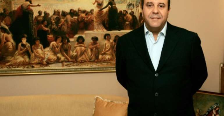 Belhassen Trabelsi, the brother-in-law of deposed Tunisian president Zine El Abidine Ben Ali, seen in this 2010 is sought by Tunisian authorities for abuse of power and fraud. By FETHI BELAID (AFP/File)