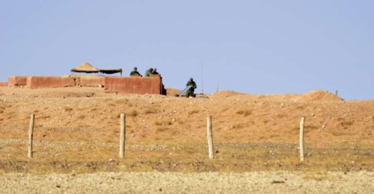 Between 1980 and 1987, Morocco built six mostly sand barriers some 2,700 kilometres (1,675 miles) long around the 90 percent of the Western Sahara that it controls. By RYAD KRAMDI (AFP)
