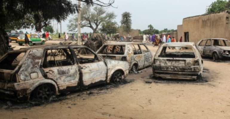Boko Haram has stepped up attacks despite government claims that the group is near defeat. By AUDU MARTE (AFP/File)