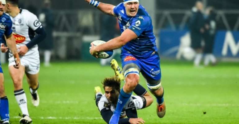 Castres' Ryno Pieterse played three games for the Bulls in last season's Super Rugby. By Fred SCHEIBER (AFP/File)