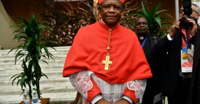 Congolese Cardinal Fridolin Ambongo Besungu has called for the government to stop the influx of people from neighbouring countries into a lawless border region. By Tiziana FABI (AFP)