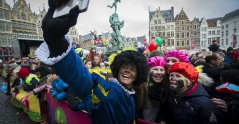 Dutch public broadcaster NTR has decided to change the look of Zwarte Piet (Black Pete) during the traditionnal arrival of Sinterklaas (Saint Nicolas) this year. By KRISTOF VAN ACCOM (ANP/AFP)