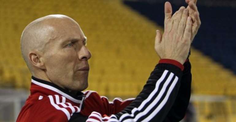 Egypt's coach Bob Bradley. By Karim Jaafar (AFP/File)