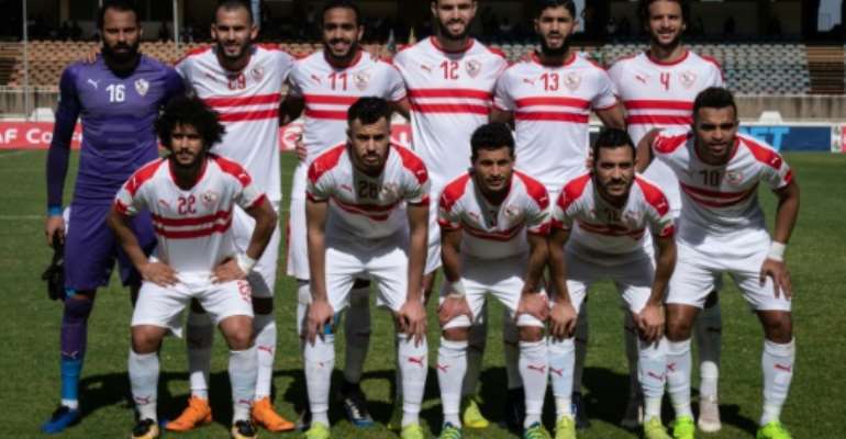 Egyptian club Zamalek are involved in a CAF Champions League dispute with Senegalese side Generation Foot. By Yasuyoshi CHIBA (AFP)
