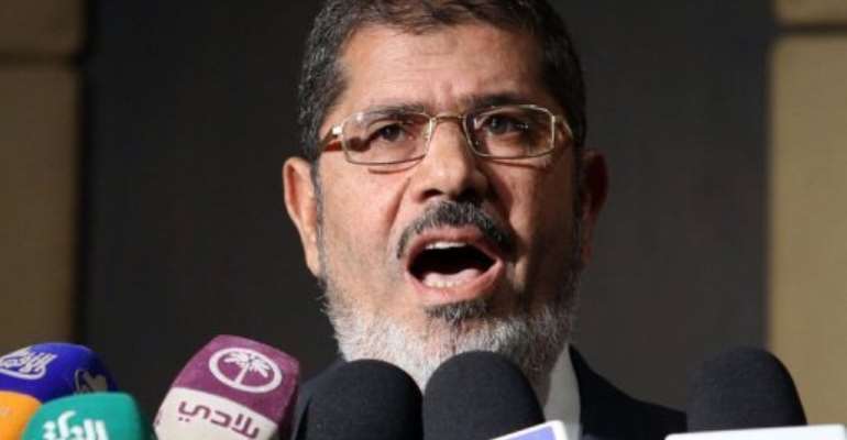 Muslim Brotherhood presidential candidate Mohamed Morsi said the Brotherhood wants neither