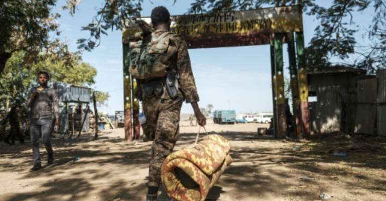 Ethiopian Prime Minister Abiy Ahmed announced military operations in Tigray in early November. By EDUARDO SOTERAS (AFP/File)