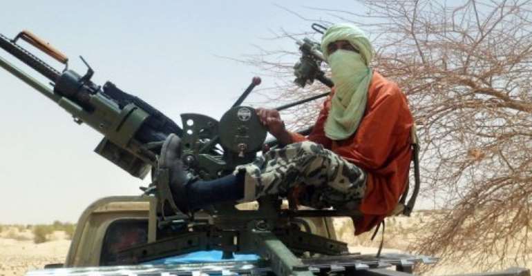 Tuareg rebels fought alongside Ansar Dine in January to conquer the entire northern half of Mali. By Romaric Ollo Hien (AFP/File)