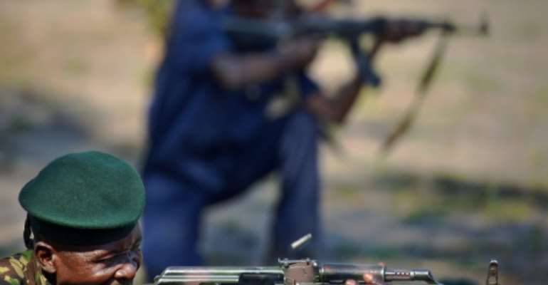 Exports of Kalashnikov assault rifles to Africa remain strong, long after they were widely used in struggles to gain independence. By TONY KARUMBA (AFP/File)