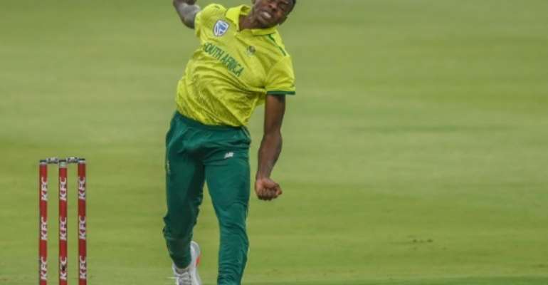 Fast bowler Kagiso Rabada says South Africa's bio-bubble in Cape Town is like a 'luxury prison'. By Christiaan Kotze (AFP/File)