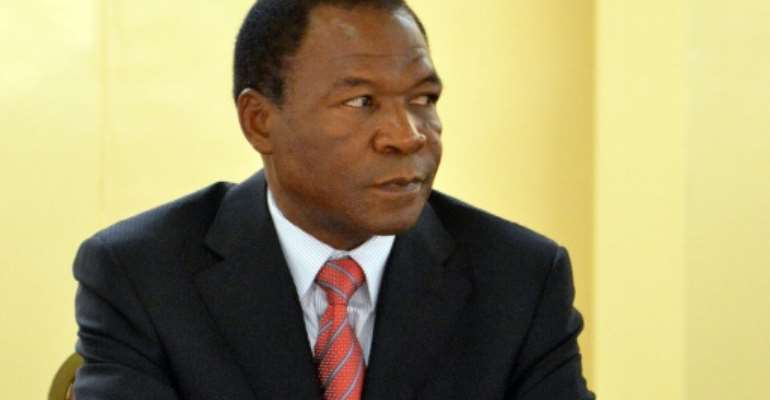 Francois Compaore, brother of the deposed Burkinabe president Blaise Compaore, picutred in 2012, is wanted over the 1998 killing of investigative journalist Norbert Zongo in Burkina Faso. By Ahmed OUOBA (AFP/File)