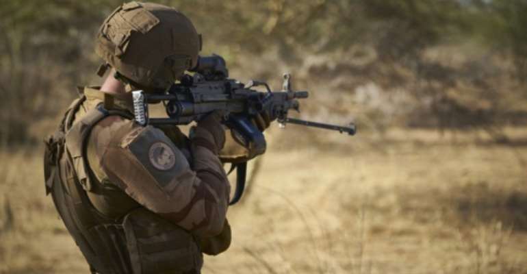 French and Estonian troops will start the EU special ops force. By MICHELE CATTANI (AFP)