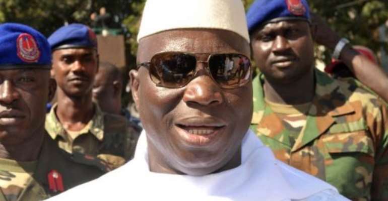 Yahya Jammeh. By Seyllou (AFP/File)