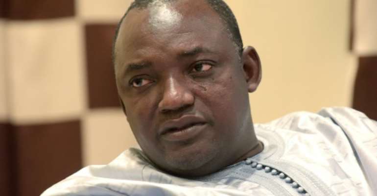 Gambian president-elect Adama Barrow. By Seyllou (AFP/File)