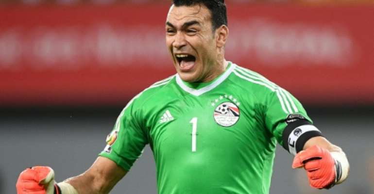 Goalkeeper Essam El-Hadary's clean sheet has been key to Egypt's progress to the Africa Cup of Nations semi-final. By Justin TALLIS (AFP/File)