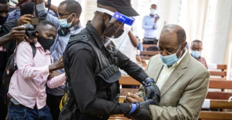 'Hotel Rwanda' hero denied bail in terrorism trial