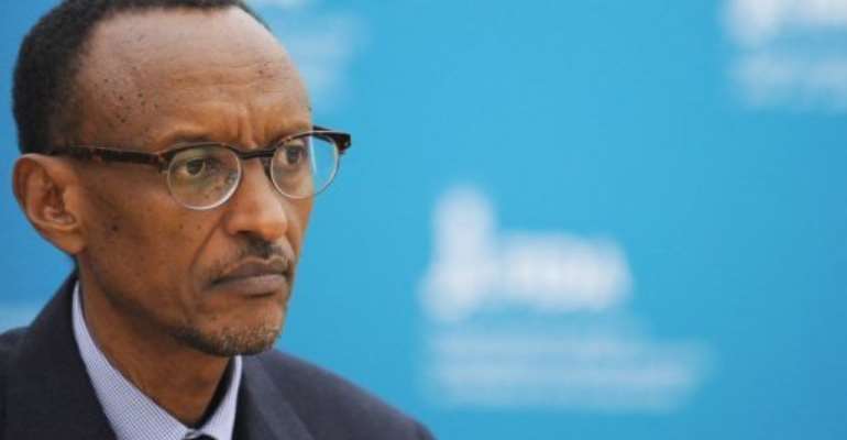 Paul Kagame. By Tiziana Fabi (AFP/File)