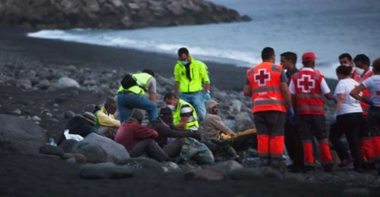 Illegal migration to the Canary Islands in the Atlantic Ocean has risen over six-fold this year compared to the same time last year. By DESIREE MARTIN (AFP/File)