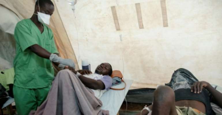 In 2015, 41 people died in one of Mozambique's worst ever cholera outbreaks. By Mauricio FERRETTI (AFP/File)