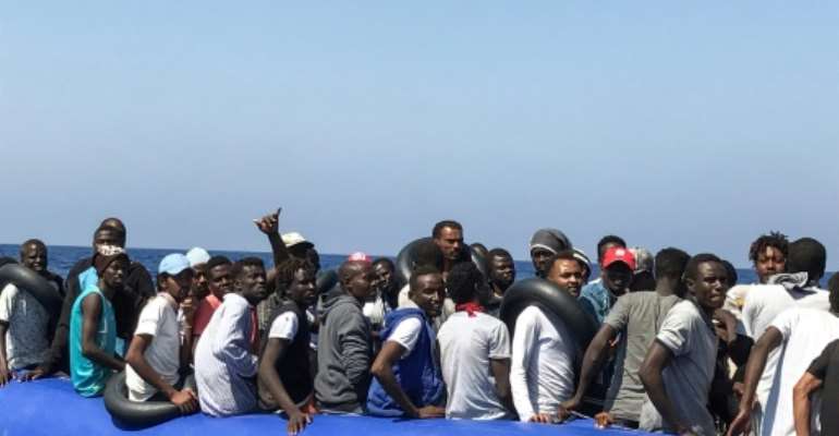 Italy is on the front-line for many of those fleeing war and poverty in Africa. By Anne CHAON (AFP/File)