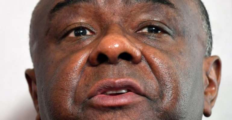 Jean-Pierre Bemba was acquitted of war crimes by the International Criminal Court in June. By JOHN THYS (AFP/File)