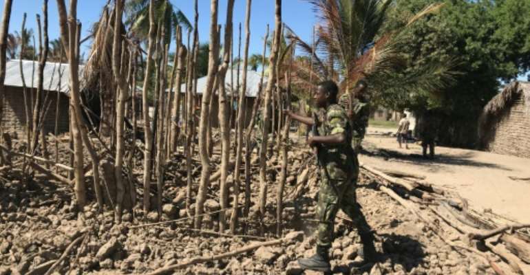 Jihadists have attacked a string of villages in northern Mozambique where the country's future gas hub is to be built. By Joaquim Nhamirre (AFP)