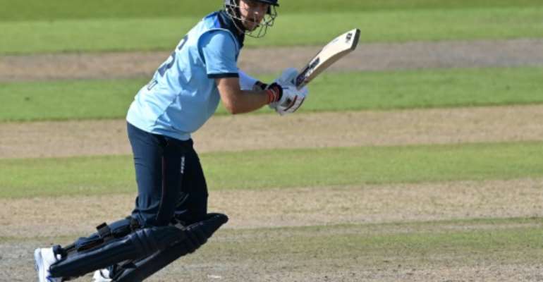 Joe Root top-scored with 77 in England's intra-squad warm-up match at Newlands. By Shaun Botterill (POOL/AFP/File)