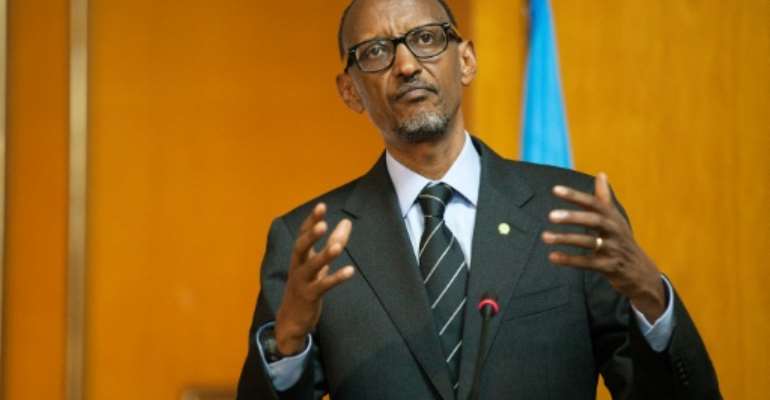 The Rwandan Senate last month passed a constitutional amendment that reduces presidential terms from seven to five years and maintains the two-term limit but makes an exception for President Paul Kagame. By Zacharias Abubeker (AFP/File)