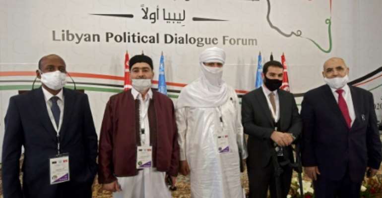 Libyan delegates launched on Monday UN-led political talks hoping to end a decade-old conflict in the North African country. By FETHI BELAID (AFP/File)