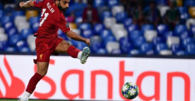 Liverpool's midfielder Mohamed Salah, pictured on September 17, 2019. By Alberto PIZZOLI (AFP/File)