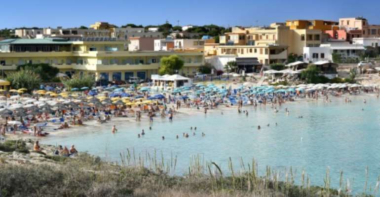 Locals have leapt at the chance to restore the island's reputation as a holiday paradise. By Alberto PIZZOLI (AFP)