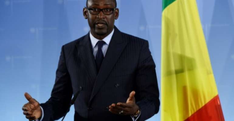 Malian Foreign Affairs Minister Abdoulaye Diop said the visit of his Dutch counterpart Bert Koenders to Bamako had never been intended as the moment to make a deal. By TOBIAS SCHWARZ (AFP/File)