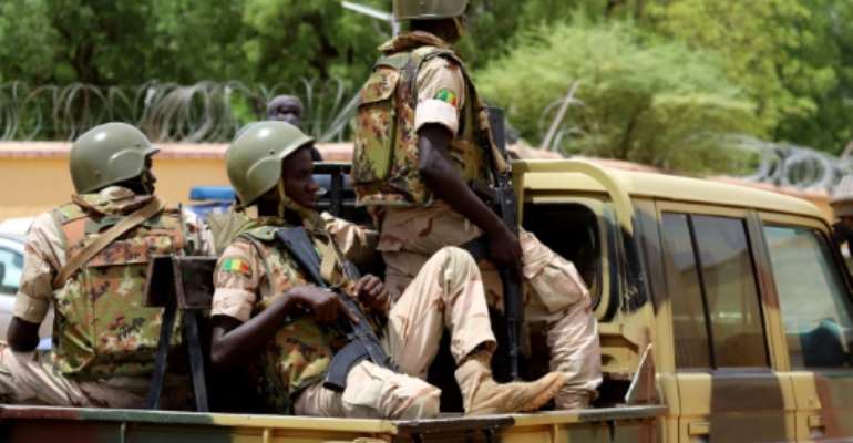 Mali's army has been struggling in the face of a jihadist revolt. By Souleymane Ag Anara (AFP/File)