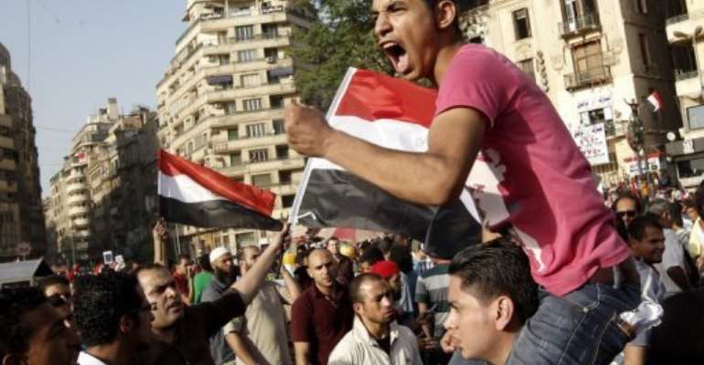 The verdict prompted outrage inside and outside the courtroom. By Mohammed Abed (AFP)