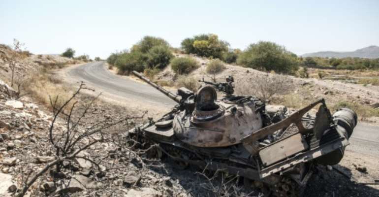 More than three weeks of fighting between federal forces and northern Tigrayan units has left thousands dead. By EDUARDO SOTERAS (AFP)