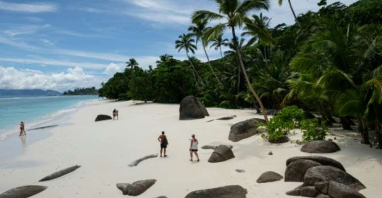 Most of the Indian Ocean islands making up the Seychelles, a prized honeymoon destination, are uninhabited. By Yasuyoshi CHIBA (AFP/File)