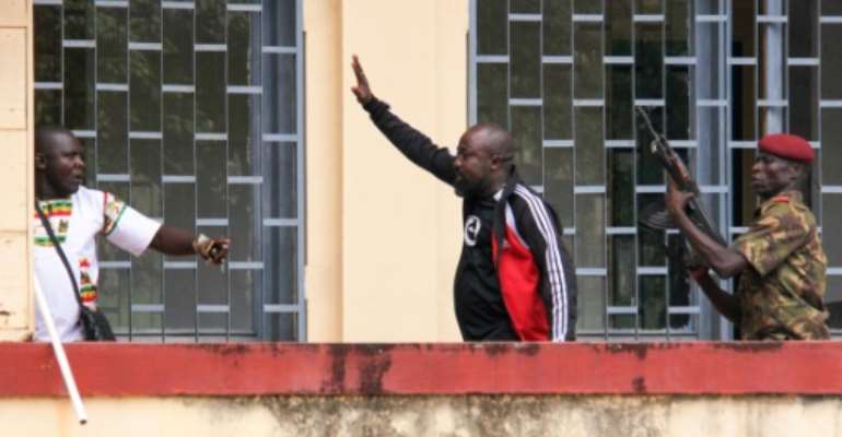 MP Alfred Yekatom, a former militia leader known as