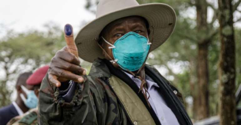 Museveni, who took power in 1986, is one of Africa's longest serving presidents. By Badru KATUMBA (AFP/File)
