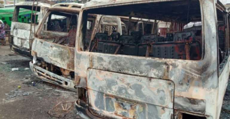 Nearly 2,000 people have been killed in violence between separatists and security forces in the anglophone regions since October 2017 according to Human Rights Watch. By - (AFP/File)