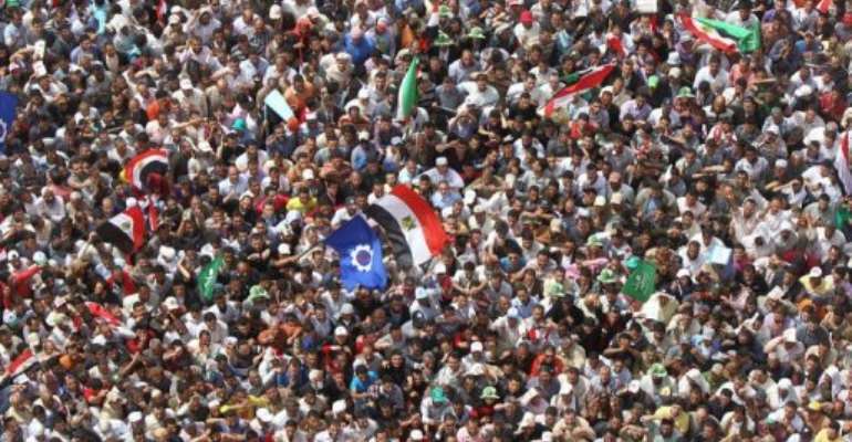 Twenty percent said they would vote for Mubarak's long-time intelligence chief Omar Suleiman. By Khaled Desouki (AFP)