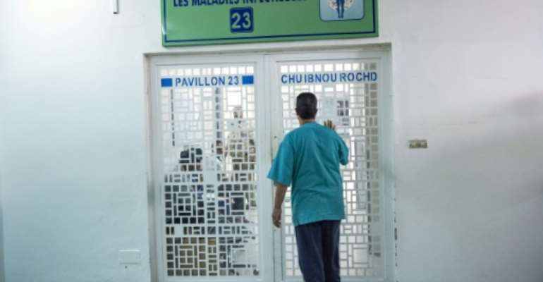 New HIV infections in Morocco have fallen sharply thanks to improved screening, access to treatment and monitoring. By FADEL SENNA (AFP)