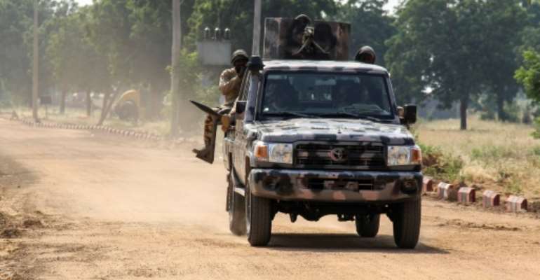 Nigeria's military has battled an insurgency by the Islamist group Boko Haram for more than a decade. By Audu Marte (AFP)