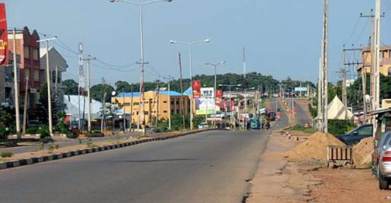 A view of Kaduna during a ban on movement on June 19, 2012. By Victor Ulasi (AFP/File)