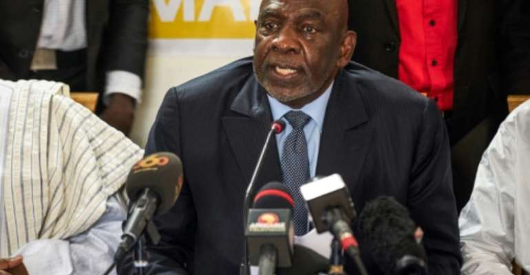 Opposition contenders Cheick Modibo Diarra (pictured) and Aliou Boubacar Diallo say they will not rally behind either runoff candidate. By Michele CATTANI (AFP)