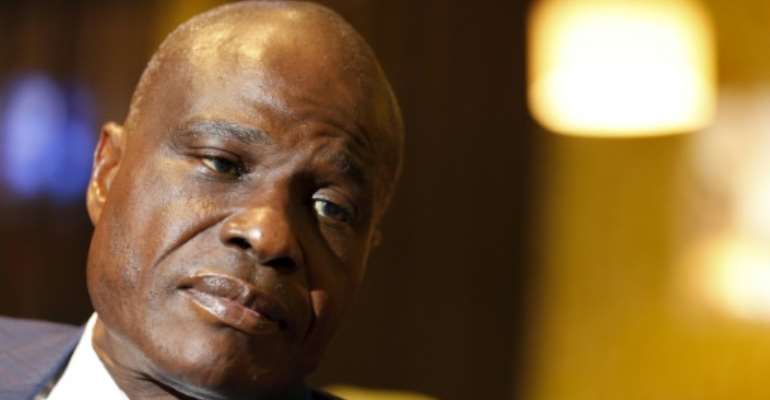 Out of 14 seats which were belatedly contested, 10 went to supporters of Martin Fayulu (pictured March 2019), runner-up in the controversial presidential ballot, and only one to winner Felix Tshisekedi. By NICOLAS MAETERLINCK (BELGA/AFP/File)